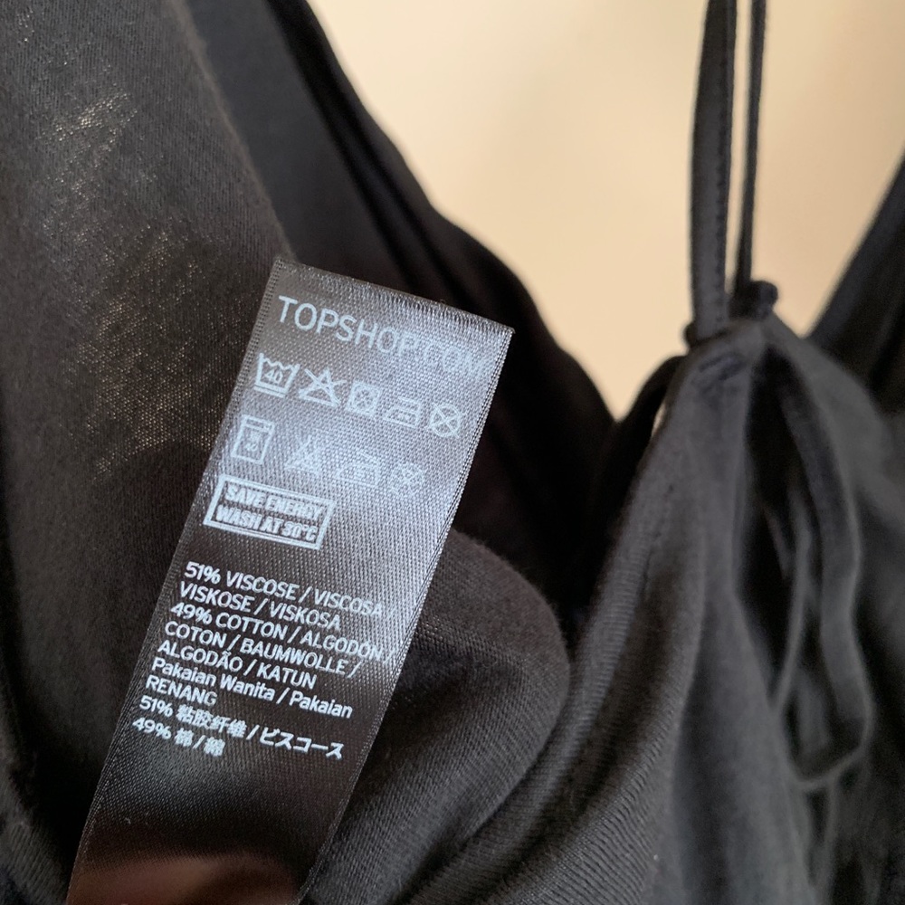Topshop jersey wrap coverup romper - Picture 7 of 8